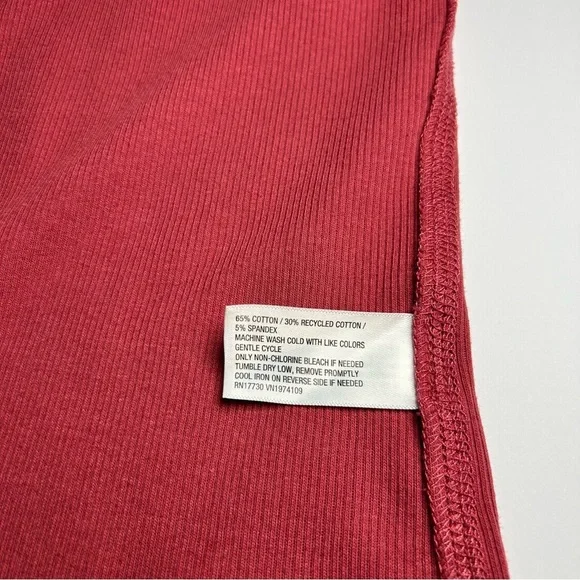 Red Wild Fable Long Sleeve Top Sz XS - Picture 5 of 7